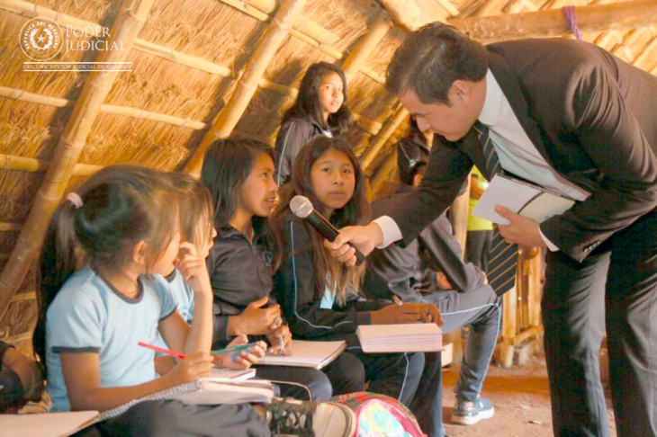 Jornadas de la Secretaría de Educando en Justicia en Amambay.