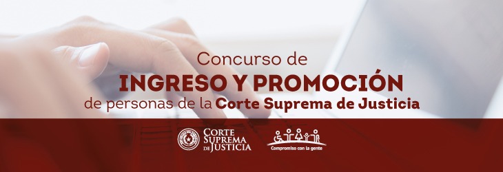 Concursos de ingreso y promoción de personas.