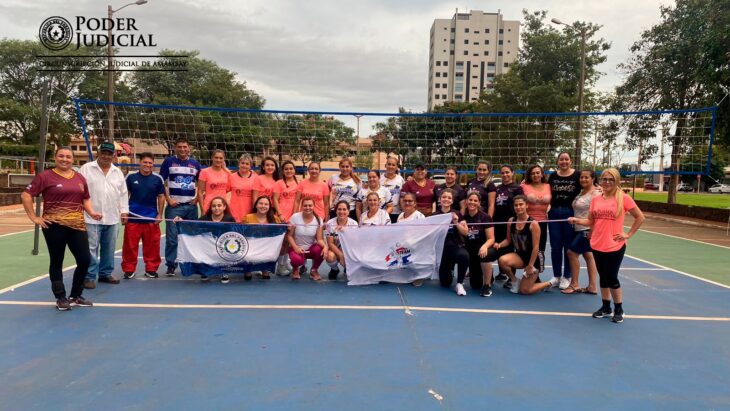 Inauguración Cancha de Vóley