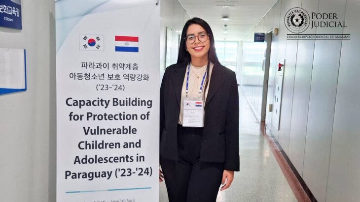 Trabajadora Social Forense participa del Curso de “Protección a Niños, Niñas y Adolescentes vulnerables del Paraguay”.