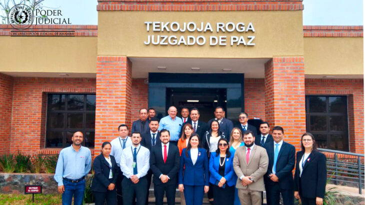 Inauguran Juzgado de Paz en Karapaí.
