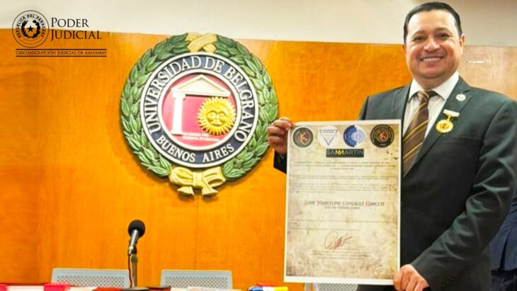 ¡Felicitaciones al Juez Civil, Comercial del Primer Turno, Abg. Juan Marcelino González Garcete!