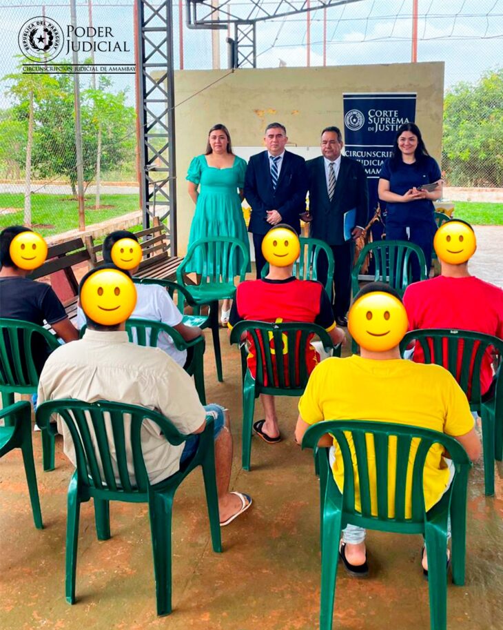 Visita al Centro Educativo de Pedro Juan Caballero.