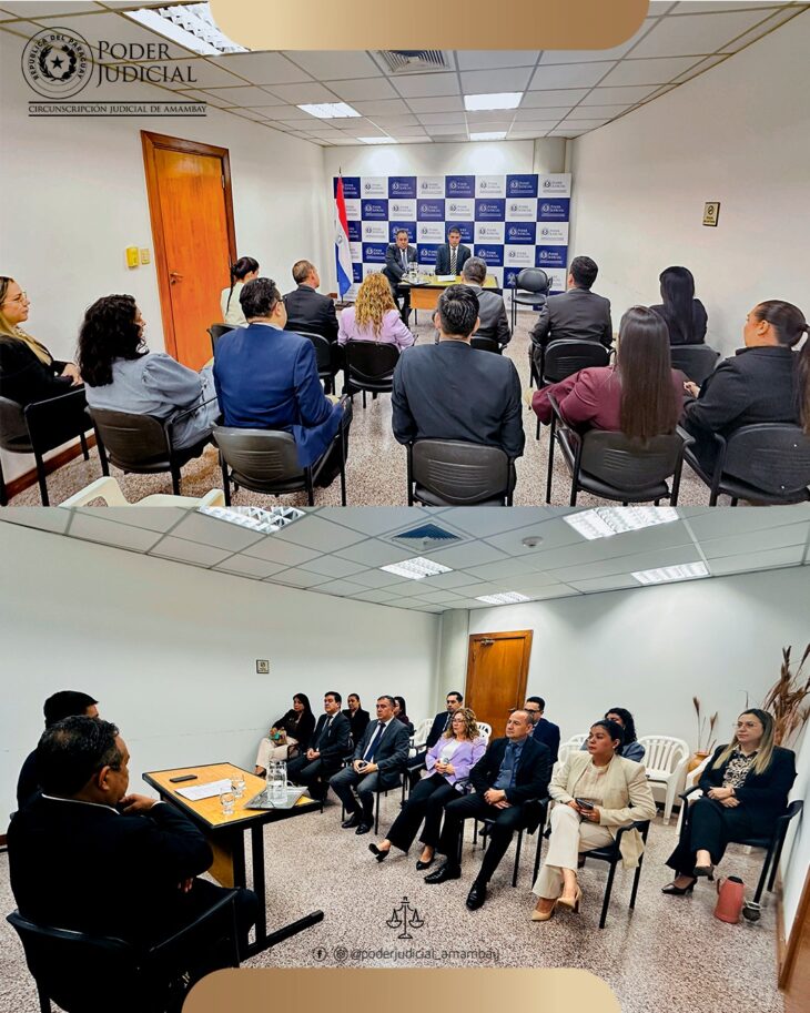 Reunión con Magistrados