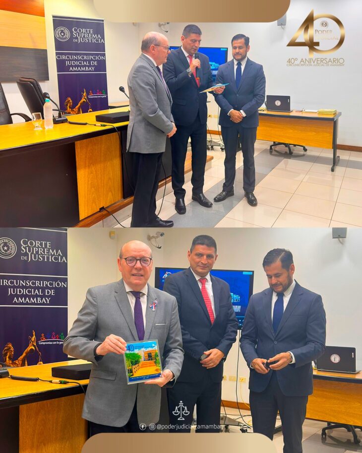 Acto Central – 40° Aniversario de la Circunscripción Judicial de Amambay