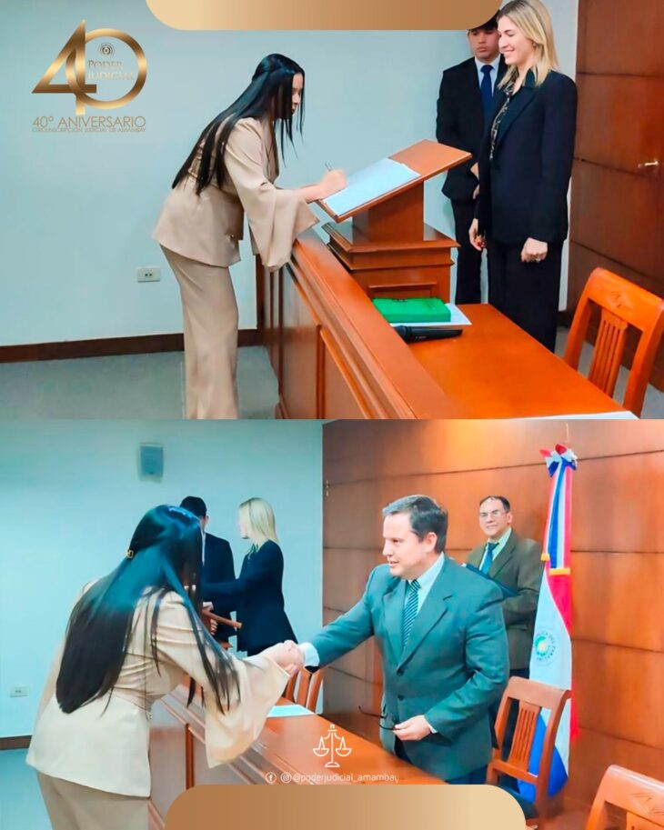 Juramento de Actuaria Judicial